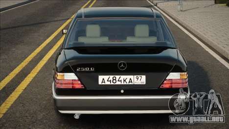 Mercedes-Benz W124 Black Edition para GTA San Andreas