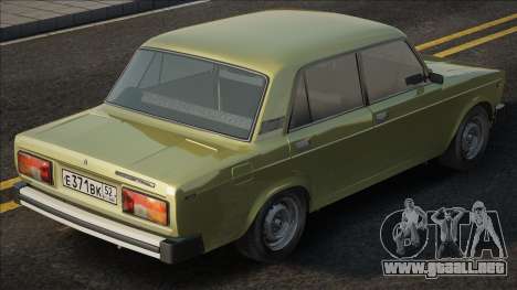 VAZ 2107 Dorado para GTA San Andreas