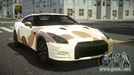 Nissan GT-R R35 VL S8 para GTA 4