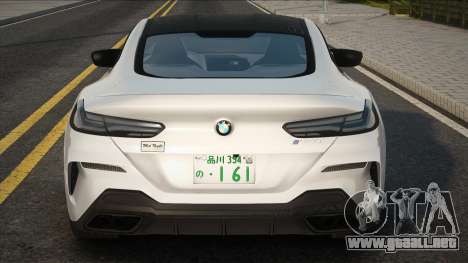 BMW M850i White para GTA San Andreas