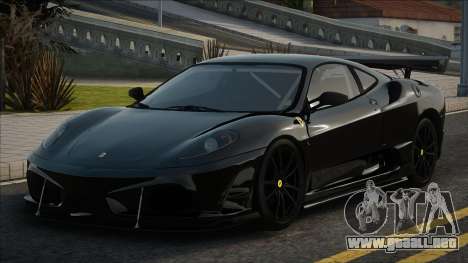 Ferrari F430 Scuderia Blek para GTA San Andreas