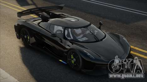 Koenigsegg Jesko Black para GTA San Andreas