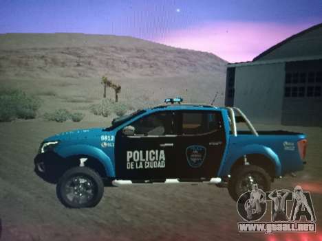 Nissan Frontier Policia CABA para GTA San Andreas