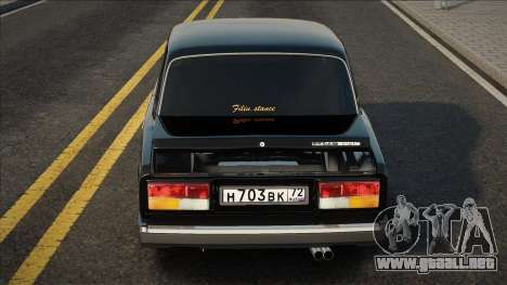 VAZ 2107 Postura rusa para GTA San Andreas