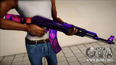 Ak47 Ai Skin simple para GTA San Andreas