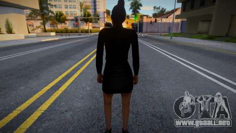 Muchacha joven con atuendo de negocios para GTA San Andreas