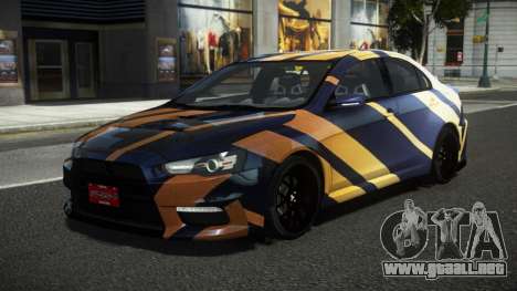 Mitsubishi Lancer Evo X YHG S1 para GTA 4