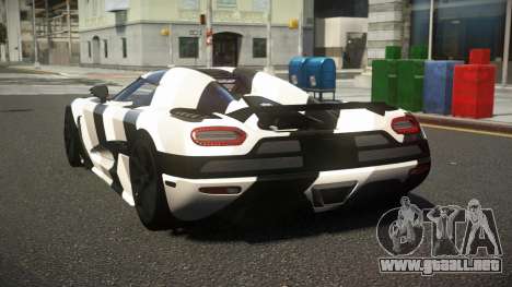 Koenigsegg Agera Exils S6 para GTA 4