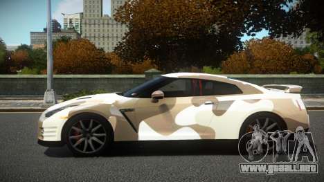 Nissan GT-R R35 VL S8 para GTA 4