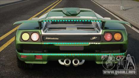 Lamborghini Diablo SV95 Motorohi para GTA San Andreas