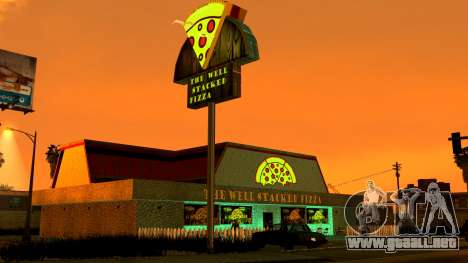 Nueva Pizzería LS IdelWood para GTA San Andreas