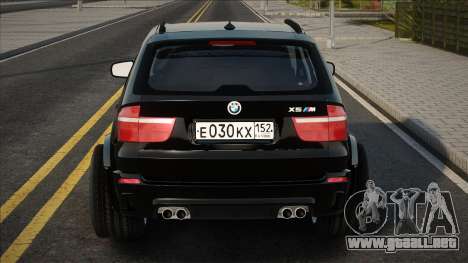 BMW X5 M [Negro] para GTA San Andreas