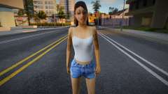 Katie New Skin v2 para GTA San Andreas