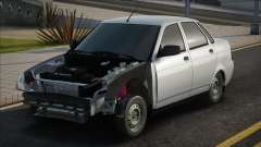 Lada Priora Vagabundo Blanco para GTA San Andreas