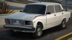 VAZ 2107 Golpeado frente a para GTA San Andreas