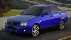 Blue Version Lada Priora para GTA San Andreas