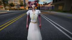 Juno White Dress para GTA San Andreas