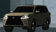 Lexus LX 570 lowpoly para GTA San Andreas