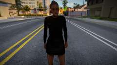 Muchacha joven con atuendo de negocios para GTA San Andreas