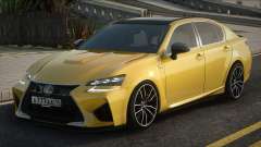 Lexus GS350 Yellow para GTA San Andreas