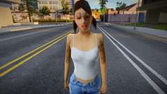 Katie New Skin v1 para GTA San Andreas