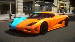 Koenigsegg Agera Exils S4 para GTA 4