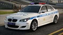 BMW M5 E60 Policía de Tráfico 2012-2015 para GTA San Andreas