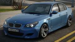 BMW M5 E60 Blu para GTA San Andreas