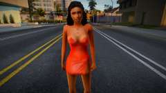 New skin Girl 9 para GTA San Andreas