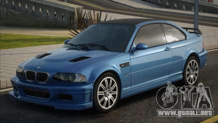 2001 BMW M3 GTR Street para GTA San Andreas