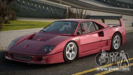 Ferrari F40 Redik para GTA San Andreas