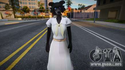 Black Wolf Girl para GTA San Andreas