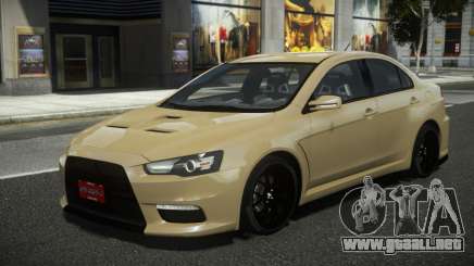 Mitsubishi Lancer Evo X YHG para GTA 4