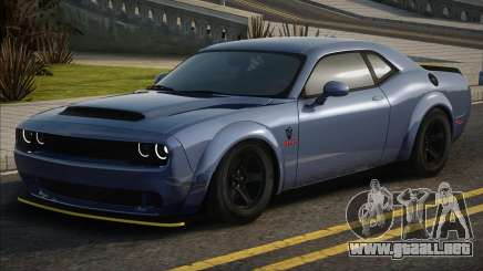 Dodge SRT Demon Bluee para GTA San Andreas