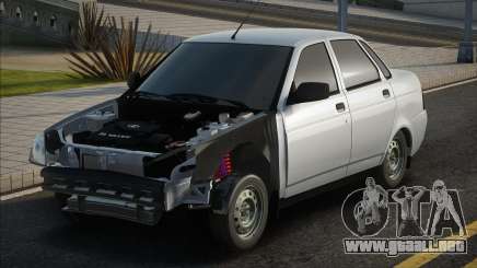 Lada Priora Vagabundo Blanco para GTA San Andreas