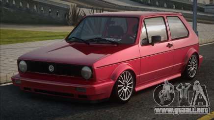 Volkswagen Golf Mk1 Tuned para GTA San Andreas