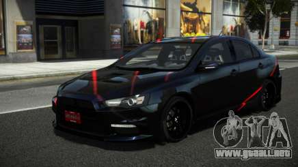 Mitsubishi Lancer Evo X YHG S6 para GTA 4