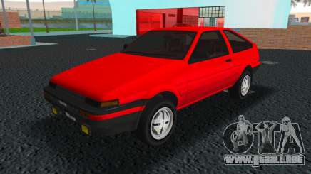 Toyota Sprinter Trueno AE86 85 para GTA Vice City