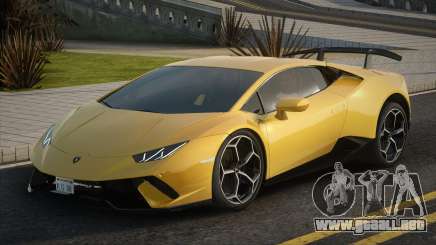 Lamborghini Huracan [Yel] para GTA San Andreas