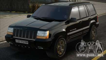 Jeep Grand Cherokee ZJ Blek para GTA San Andreas