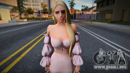 New skin Girl 7 para GTA San Andreas