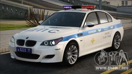 BMW M5 E60 Policía de Tráfico 2012-2015 para GTA San Andreas