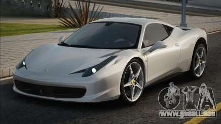 Ferrari 458 Italia NEW para GTA San Andreas