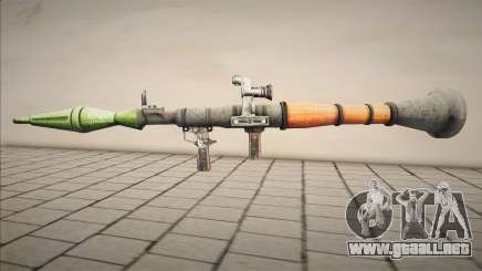 Rocket Launcher from Resident Evil 4 (Biohazard) para GTA San Andreas