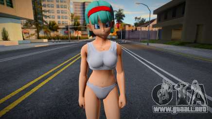 Bulma Ropa Interior Namek para GTA San Andreas