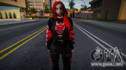 New skin Girl 2 para GTA San Andreas