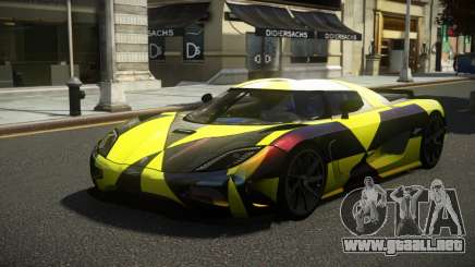 Koenigsegg Agera Exils S11 para GTA 4