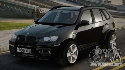 BMW X5 M [Negro] para GTA San Andreas