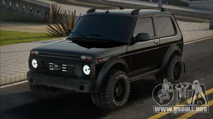 Lada Niva Bronto Blek para GTA San Andreas