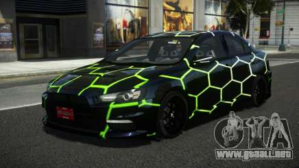 Mitsubishi Lancer Evo X YHG S2 para GTA 4